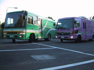 胸部レントゲン車